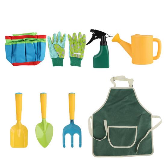 

8 шт./компл. садовый набор, устойчивый к ржавчине, удобный на ощупь, портативный, неопасный, нескоропортящийся, садовый, износостойкий, садовый инструмент с лейкой