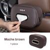 BBDS7 Microfiber Leather Car Tissue Box For KIA Rio K5 K2 K3 Sportage Ceed Sorento Picanto Stinger Soul GT Line Seat Back Storage Bag