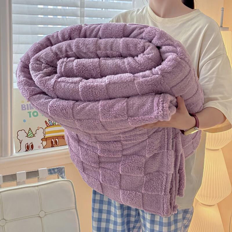 GPPNKC Thick Milk Velvet Throw Blanket