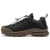 SALOMON Quest Synthetic Leather Versatile Shock Absorbing Non-Slip Durable Low-Top Outdoor Functional Shoes Unisex Shoes Black Brown 416874