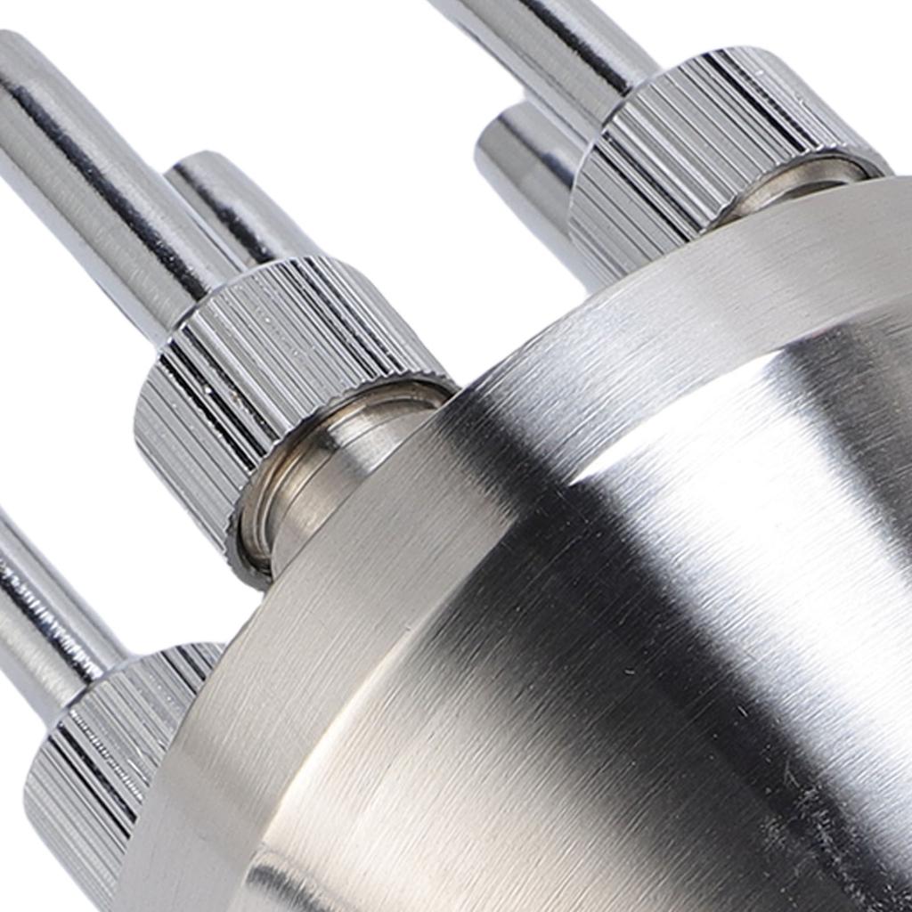 Säulenbrunnen Düse Edelstahl Mittig Gerade Düse Wassersprühregner für Landschaftsgarten Platz