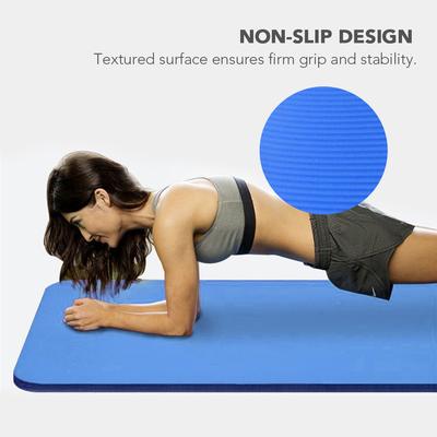 NBR Yoga Mat Closed Cell Foaming Body Yoga Mat Non Slip Exercise Mat