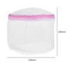 Lingerie Clothes Washing Bag Anti-Deformation Washing Bra Bag Polyester Lightweight Portable with Zipper for Household Machine