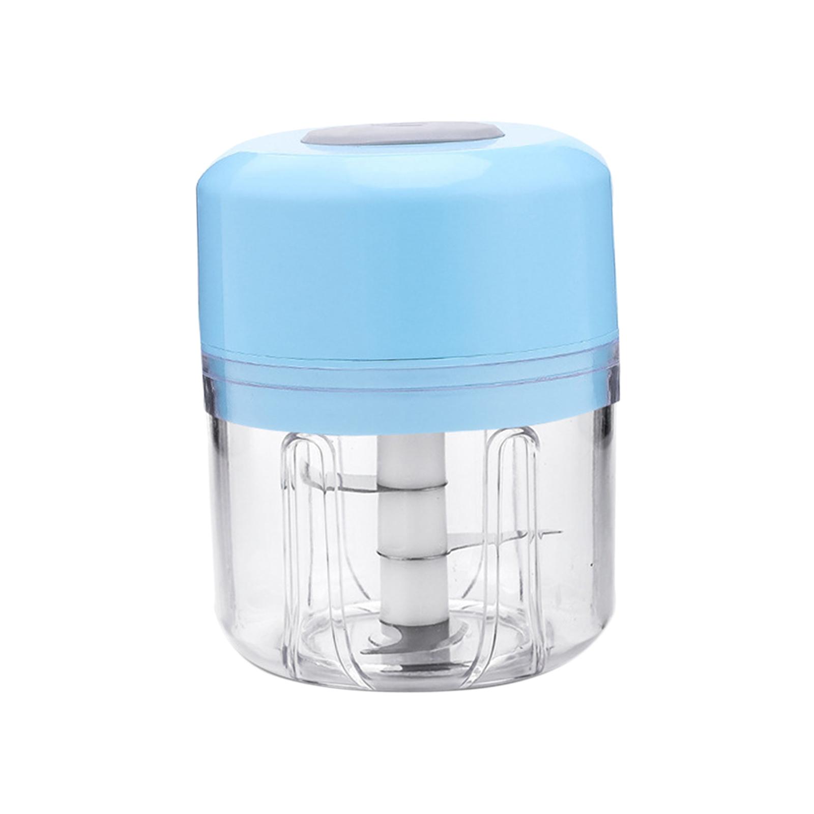 

Дробилка для льда, Электрический измельчитель чеснока, Беспроводная луковая мясорубка, Портативный кухонный комбайн, Измельчитель для лука, Овощей синий