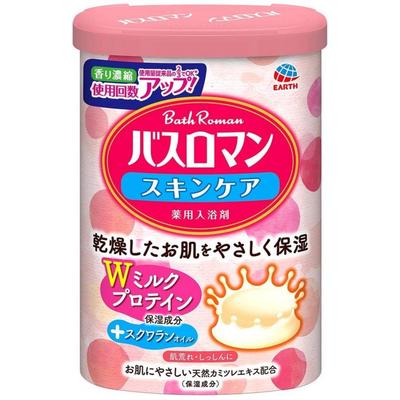 Quasi-drug Earth Pharmaceutical Bath Roman Bath Additive Skin Care W Milk Protein 600g 1 Pcs