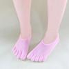 5 Pairs of Women's Simple Toe Socks/Fake Socks