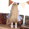 Bambola Reborn Realistica da 22 Pollici Full Silicone Vinile Lavabile e Giocattolo Educativo per Bambini Regalo di Compleanno