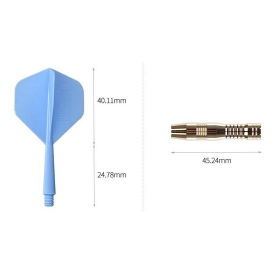 DARTSQUARE soft dart, blue, 1 piece, popular Korean game