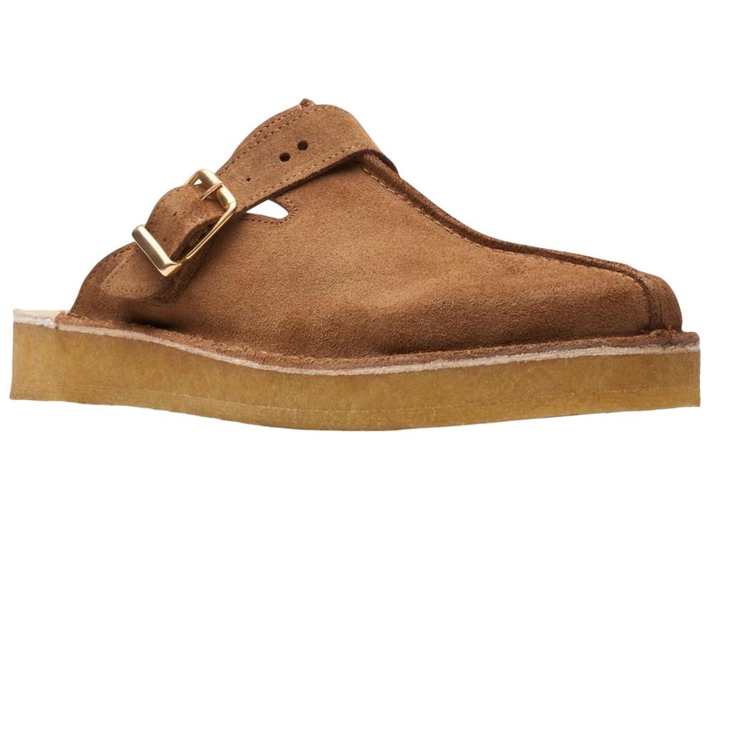 Clarks Mens Trek Suede Mules