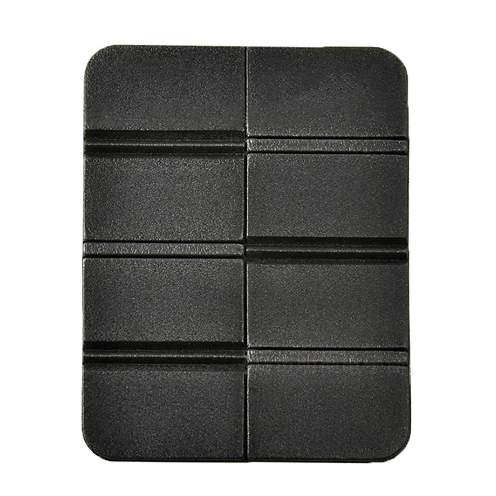 

Складная подушка для сиденья из пенопласта для кемпинга, коврик для сидения на открытом воздухе, походный коврик для пикника, НОВЫЙ Великобритания чёрный