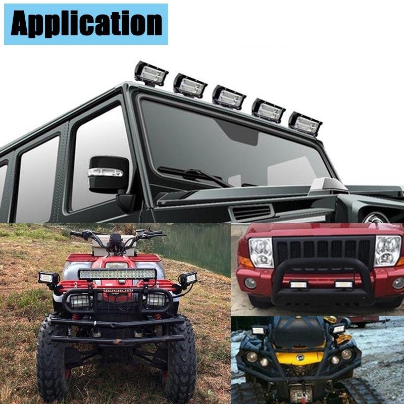 1x 5" Inch 72W Flood LED Work Light Bar Boat Truck Offroad SUV Driving Fog Lamp 1x 5" Inch 72W Flood LED Work Light Bar Boat Truck Offroad SUV Driving Fog Lamp