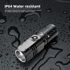 XHP50 Super Bright LED Flashlight USB Mini Torch Rechargeable Zoom Fishing Lantern Powerful 3 Lighting Mode for Hiking Camping