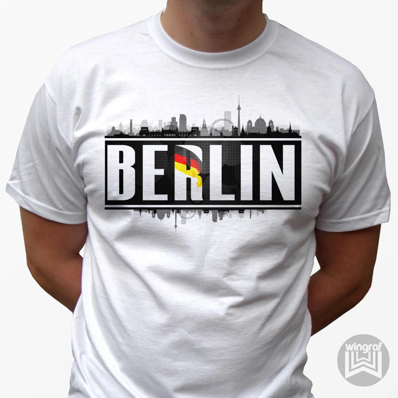 

Berlin kids boys T-Shirt flag top Germany tee art holiday gift s s kids sizes 160