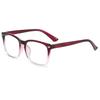 Anti-blue Light Glasses Square Frame Eyewear Women Men Travel Driving Eyeglasses Blue Light Blocking Man Lady Computer Eyeglas