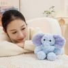 Throw Pillow Stuffed Elephant Toy PP Cotton Elephant Doll Mini Elephant Plush Toys  Baby Infants