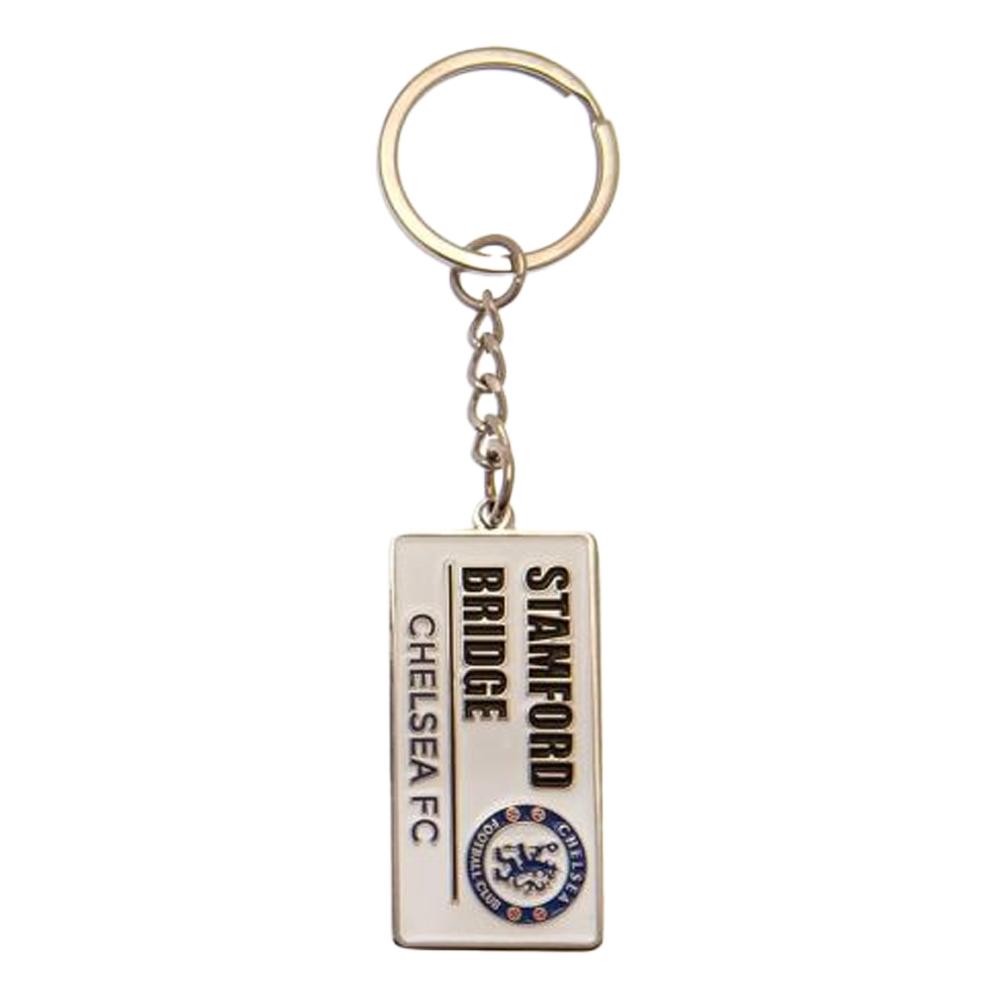 Chelsea FC Straßenschild-Schlüsselanhänger