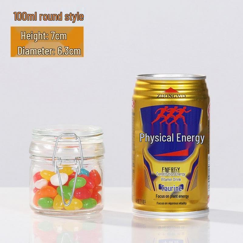 

Large Glass Sealing Jar for Infusions, Pickling, and Tea Storage