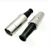 1/2Pcs Microphone Audio Cable Plug Connector MIC Cable Terminal Plug 5 Pin DIN Midi Connector Cable Audio Adapter Male Plug