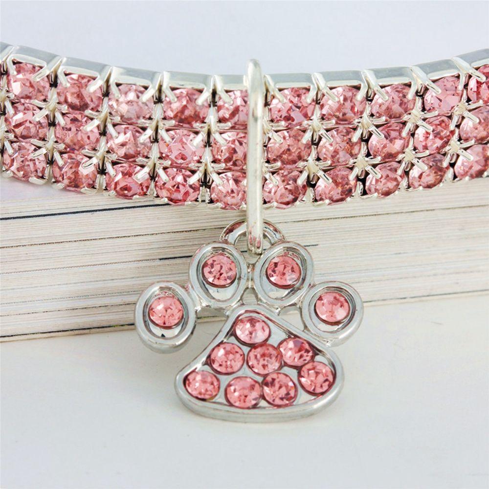 Jewelry Necklace Cats Footprints for Small Dog Pet Supplies Dog Collars Pet Pendant Cat Collar