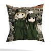 Girls L-Last Tour Pillow Case Anti-dustmite Pillowcase Invisible Zipper Silky Short Plush Sofa Cushion Cover