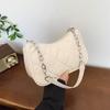 Premium texture lightweight casual chain shoulder armpit bag summer popular handbag portable women's bag