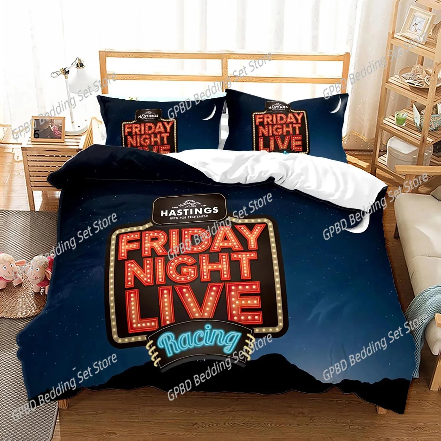 Jessica Chen Unisex 3D Friday Night Funkin Bedding Set 3D Printed Suitable For Bedroom Duvet Cover Set With Pillowcases Kids Home Textile