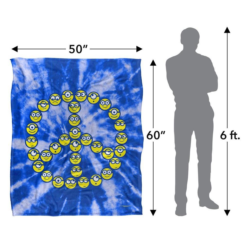 MINIONS Peace Sign Blanket