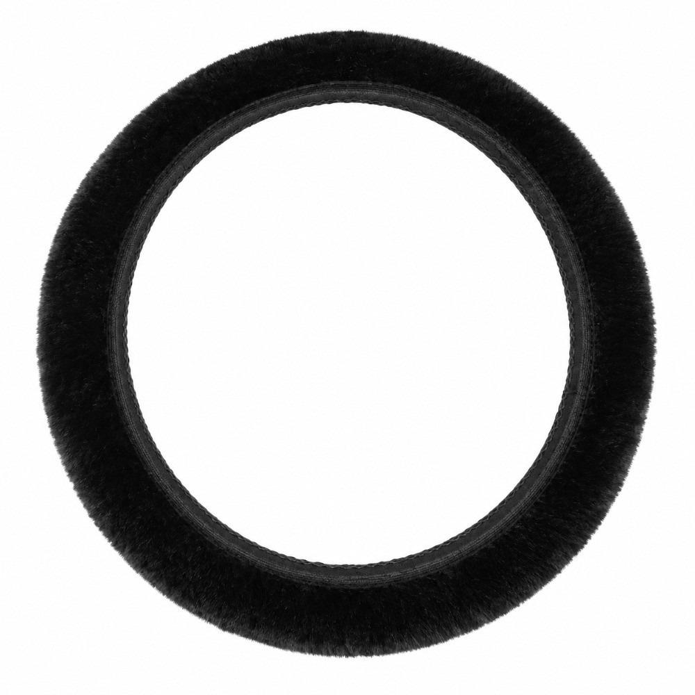 36-39cm Plush Steer Wheel Cover Warm Auto Interior Decor Universal Car Steering Wheel Cover Winter