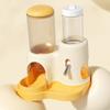 Large Capacity Hamster Food Basin Leak-Proof Pet Water Bottle Automatic Feeder  Indoor Use
