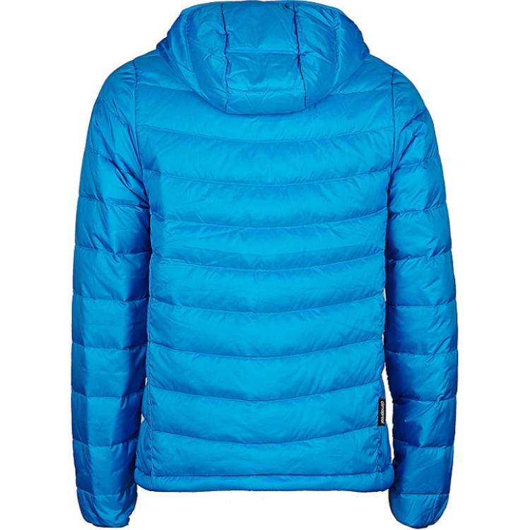 Adidas Modna Wygodna Wszechstronna Ciepła Kurtka Puchowa Męska Odzież Wierzchnia Niebieska M31857