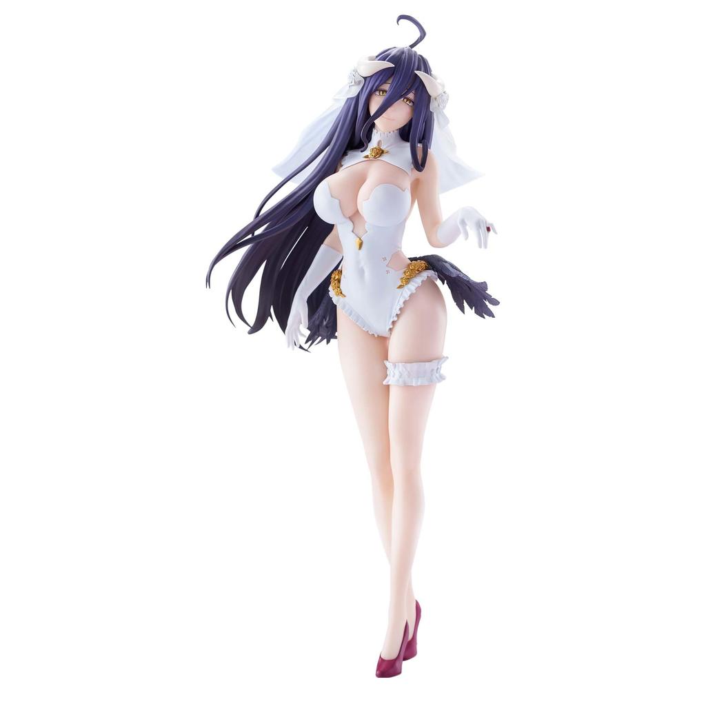 Overlord GLITTER GLAMOURS ALBEDO WEDDING Wedding Dress Albedo Figure & Ver.