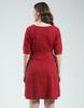 MONTE CARLO Women Regular Fit Self Designed Western Dress