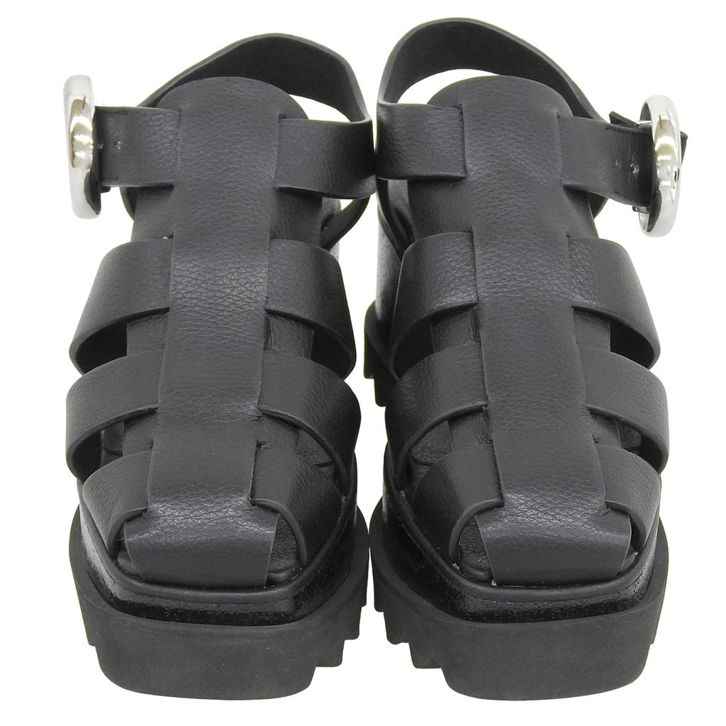 Excellent Stella McCartney Sandals Ellis black Faux leather Women 34 81053 Used