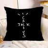 Rapper Pillow Covers Cartoon Sofa Decorative Home Doublesided Printing Short Plush Cute Cushion TTravis SScott Cover