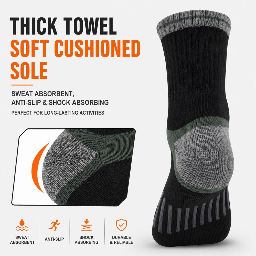 Thickened Winter Ski Socks Breathable Compression Socks Snowboard Stockings  for Cold Weather