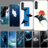 Fish Cool Manta Ray Phone Case for Samsung A54 A14 A24 A34 A17 A37 A57 A55 A35 A25 A15 A13 A23 A33 A53 A07 A05S A04S A03 A73 Gal
