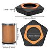 New Rolling Knife Sharpener Five-Sided Sharpening Stone12/15/17/19/22Degree Magnetic Angle Chef Roller Sharpening Kitchen Knives