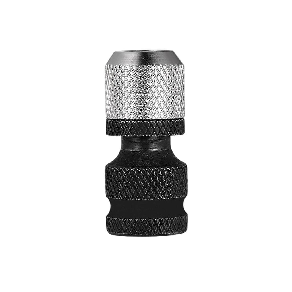 Ergonomic Fast Change Socket Adapter With Automatic Locking Ball Mechanism For Hexagonal Shank Accessories Steel Build
