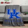 Kentucky 2D Flat Pattern Flannel Blanket High quality All Seasons Warmth and Comfort Perfect for Christmas Gifts.MMT0918380