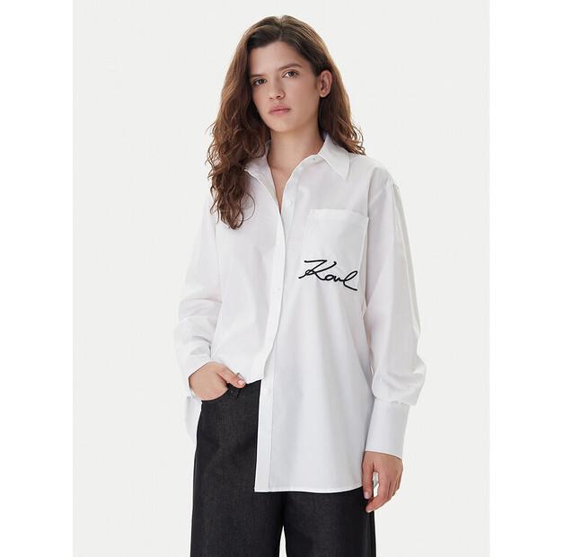 Рубашка KARL LAGERFELD B1W11013 EU 40
