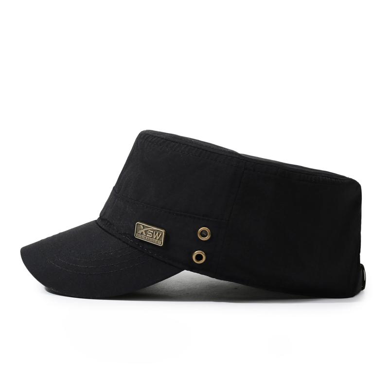 Spring New Arrival Men'S Flat Cap Breathable Korean Style Sun Hat Outdoor Travel Fashion Versatile Trendy Baseball Cap