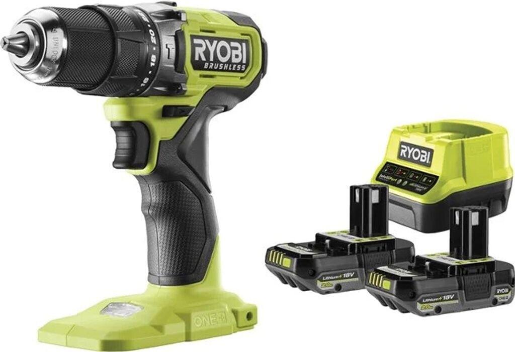 Ударный шуруповёрт Ryobi RPD18BL1-2C20S