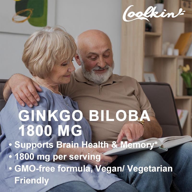 Organic Ginkgo Biloba Capsules, 120 Capsules, Gentle and Easily Absorbed, Suitable for Both Men and Women.