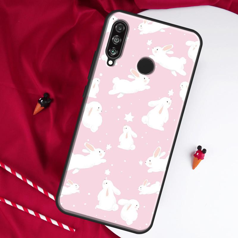 Rabbit For Huawei Nova Y61 Y70 Y90 Y60 Y72 Y91 12s 12i 11i 7i 8i 9 10 SE P60 Pro P30 P40 Lite Case