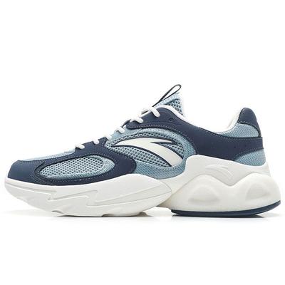 Lifestyle Series Slip Resistant Durable Rebound Low Top Sports Casual Shoes Men Sneaker Gray Blue 112328892-3