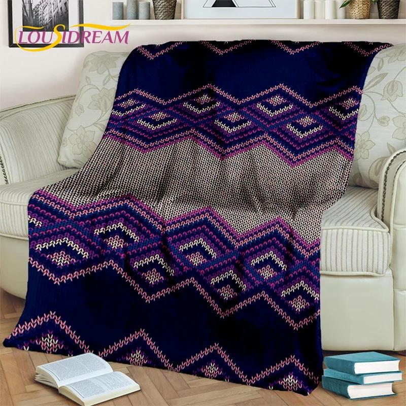 Bohemia Nordic Celts Turkish Series Blanket,Soft Throw Blanket for Home Bedroom Bed Sofa Picnic Travel Office Cover Blanket Kids