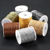 2M/lot Gold Cylindrical Bamboo Beads ball Sausage Chains For DIY Necklaces Bracelet Jewelry Making Supplies Accessories