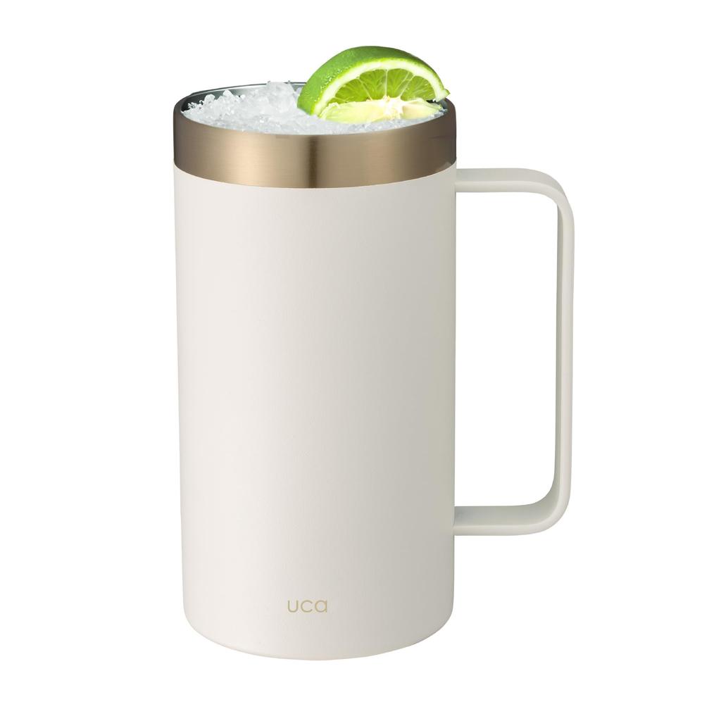 CB Japan Tumbler, 500ml, White, Vacuum Insulated, Double-Walled, Stainless Steel, Enjoyable Smooth Drink