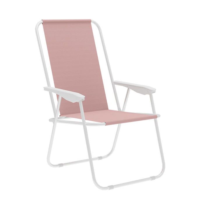 Chaise de Plage Pliable - Marbueno - Chaise Pliante - Oxford - Acier - 1 place