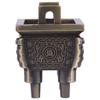 1Pc Mini Multi Function Incense Stick Burner Holder Censer for Home Office Hotel(Bronze)